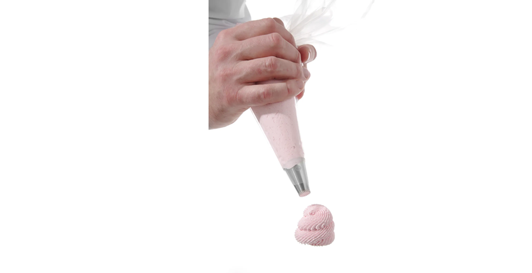 Sett med 5 glasur sprøytetipper – presis dekorasjon for profesjonelle konditorer eller ivrige hjemmekokker