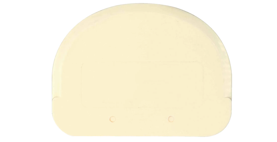 Fleksible deigskrapere – sett med 6 stk. i polypropylen