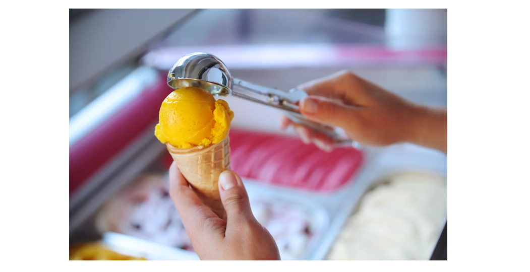 Isskje / iskremskje kjøkkenserien, lag lekre kuler av iskremen