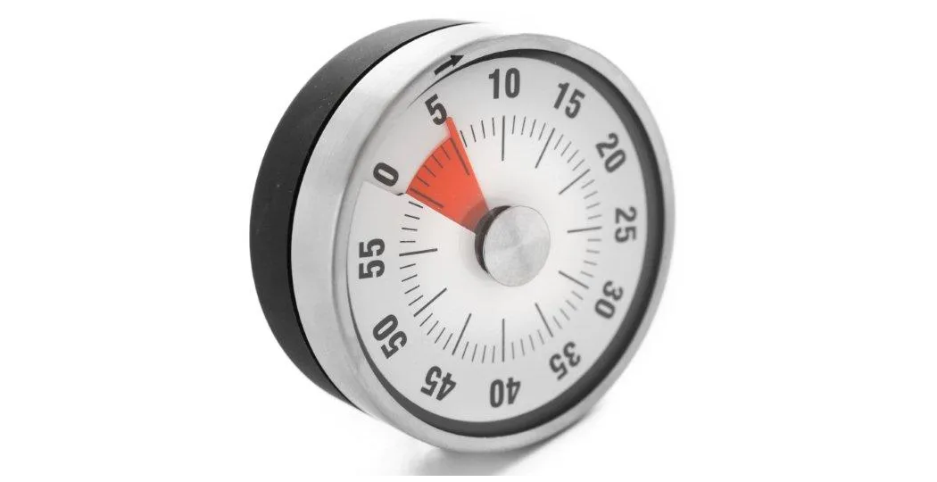 Analog kjøkkentimer – enkel, presis og magnetisk