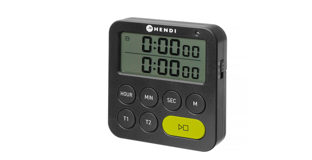 Dobbel timer – dobbel nedtelling med minnefunksjon