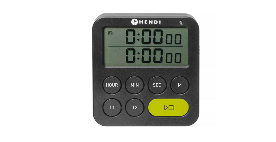 Dobbel timer – dobbel nedtelling med minnefunksjon