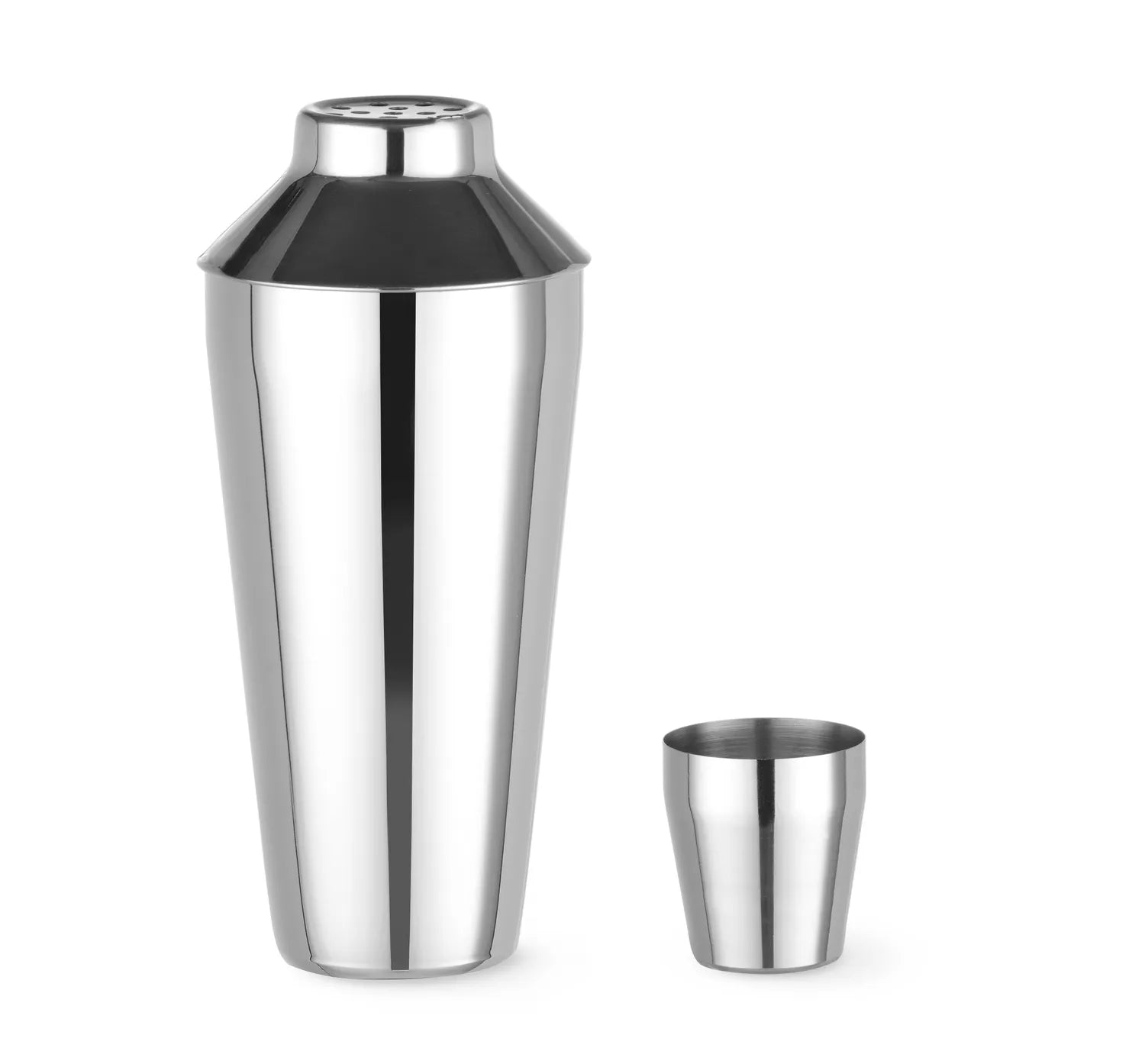 Cobbler-shaker 3-deler – Cocktail-shaker i rustfritt stål