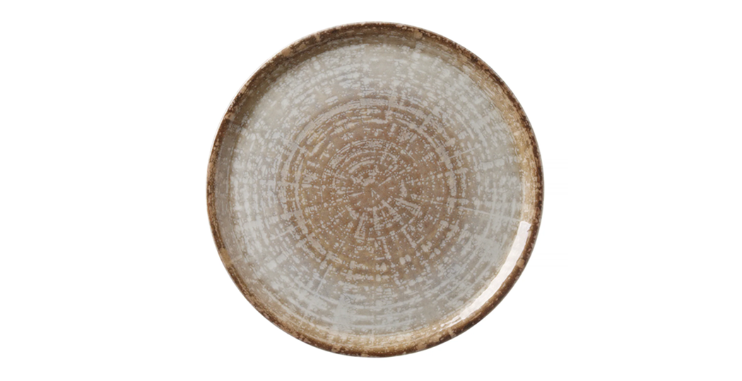 Pizzatallerken 6-pakk "Crete" – elegant stein-look i porselen