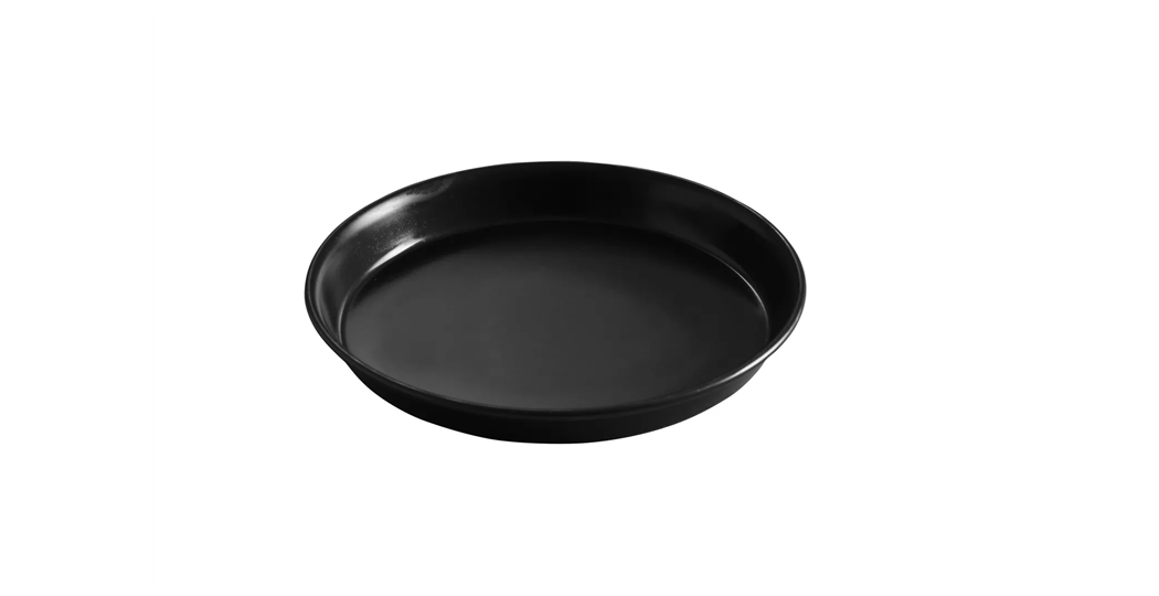 Profesjonell pizzaform i karbonstål med mål fra ø210 mm til ø510 mm