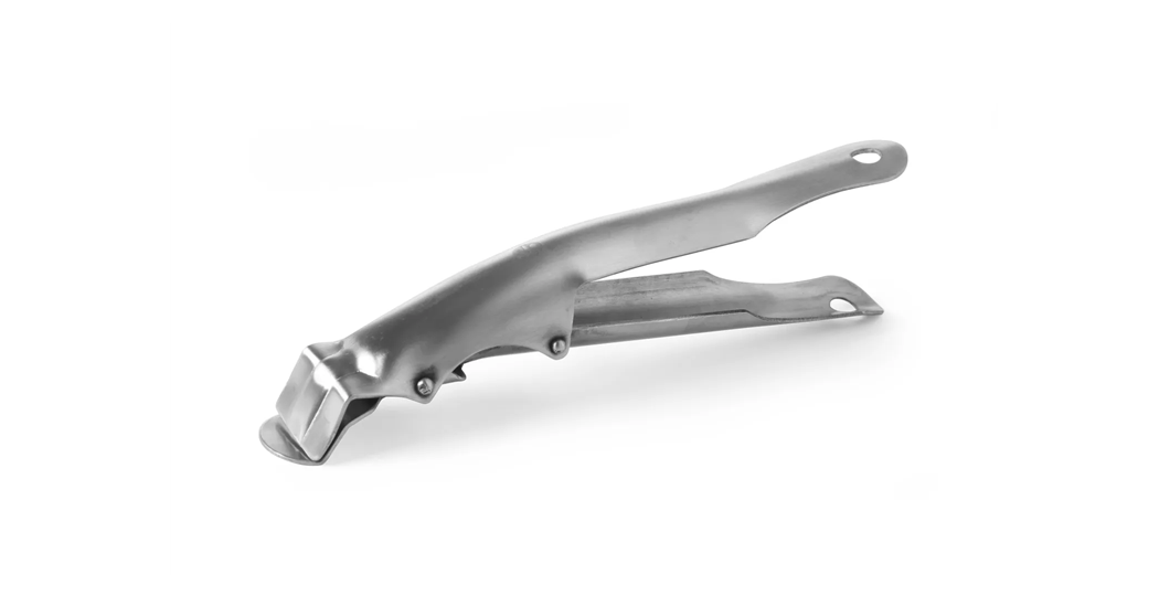 Pannegriper / klype for pizzapanner - 190 mm i rustfritt stål