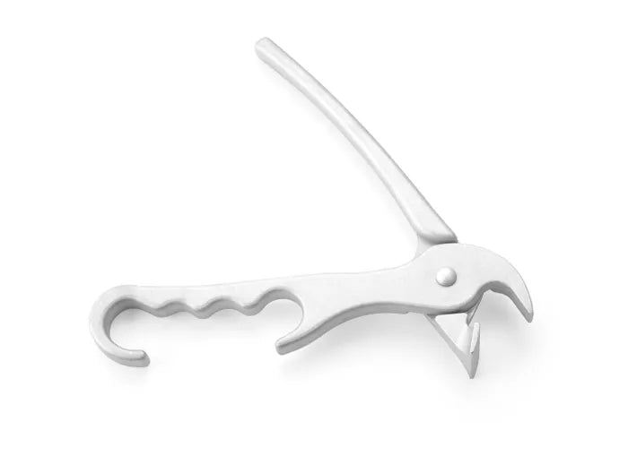 Pannegriper / klype for pizzapanner - 200 mm aluminium, trygg og funksjonell