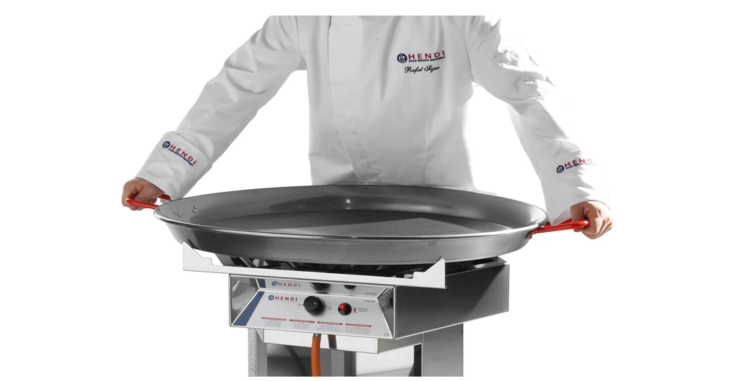 Stor stekepanne som er perfekt for blant annet paella