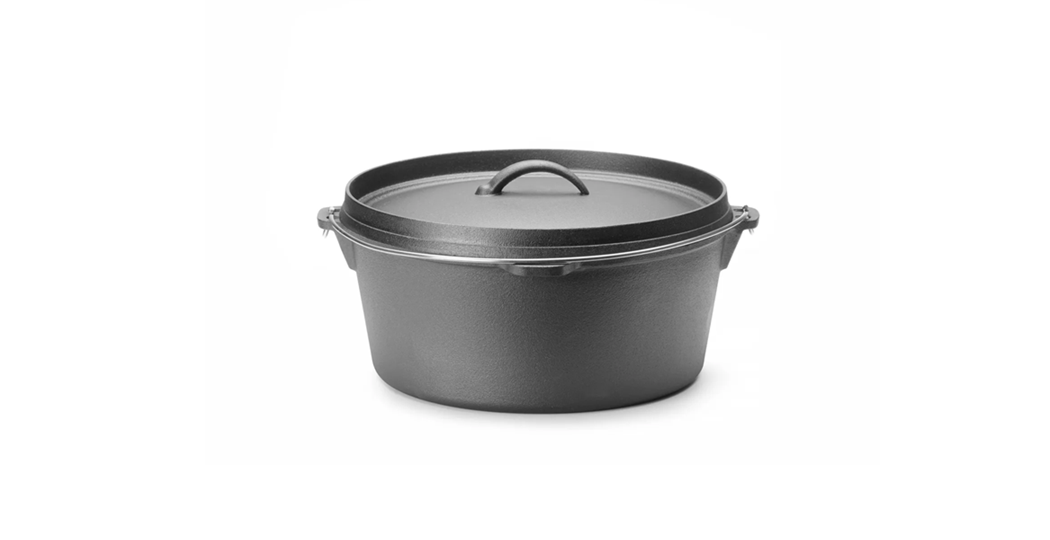 Støpejernsgryte 7,2 Liter