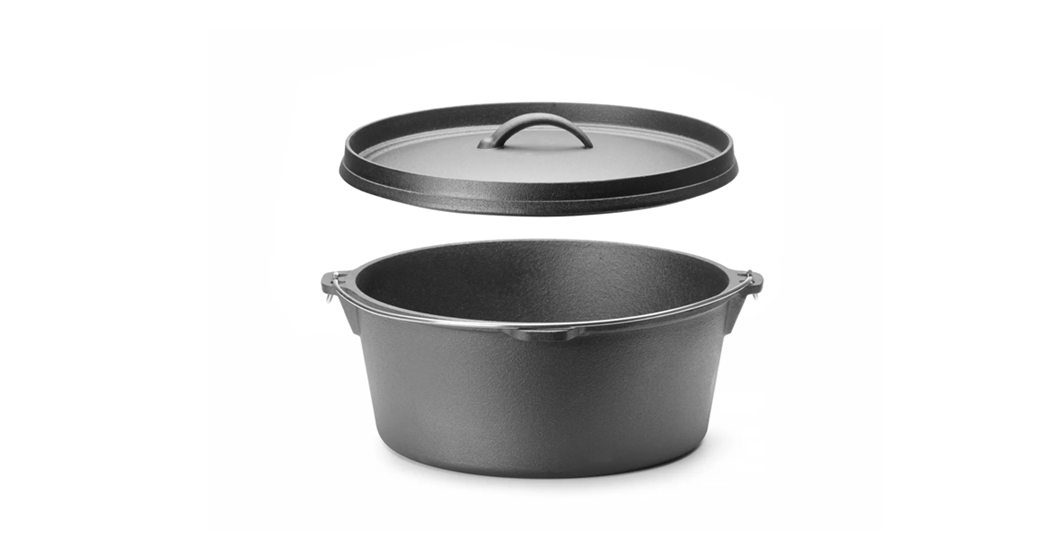 Støpejernsgryte 7,2 Liter