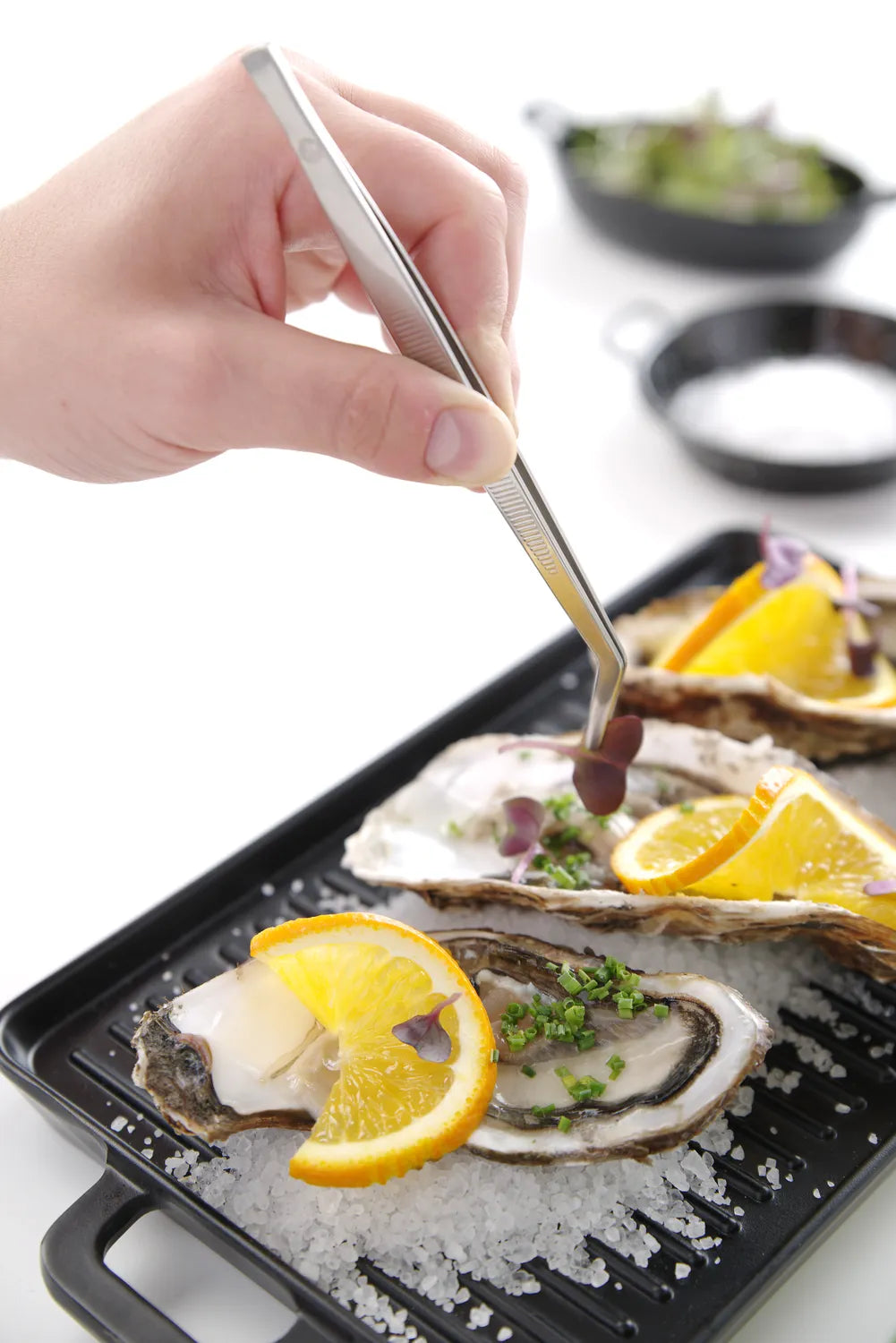 Pinsett buet med forskjellige lengder – presise pinsetter i rustfritt stål