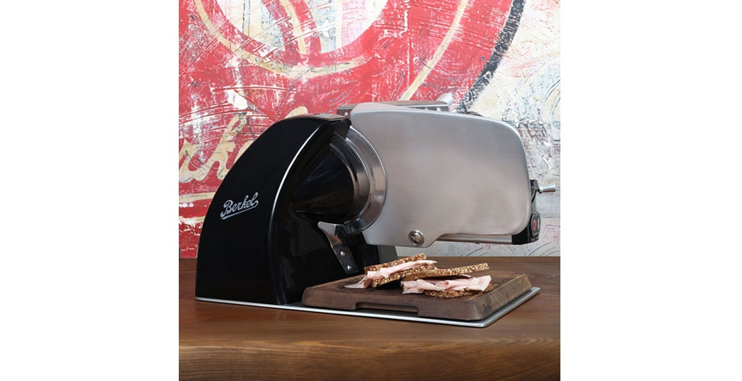 Berkel elektrisk oppskjærsmaskin Home Line 200 Pluss svart