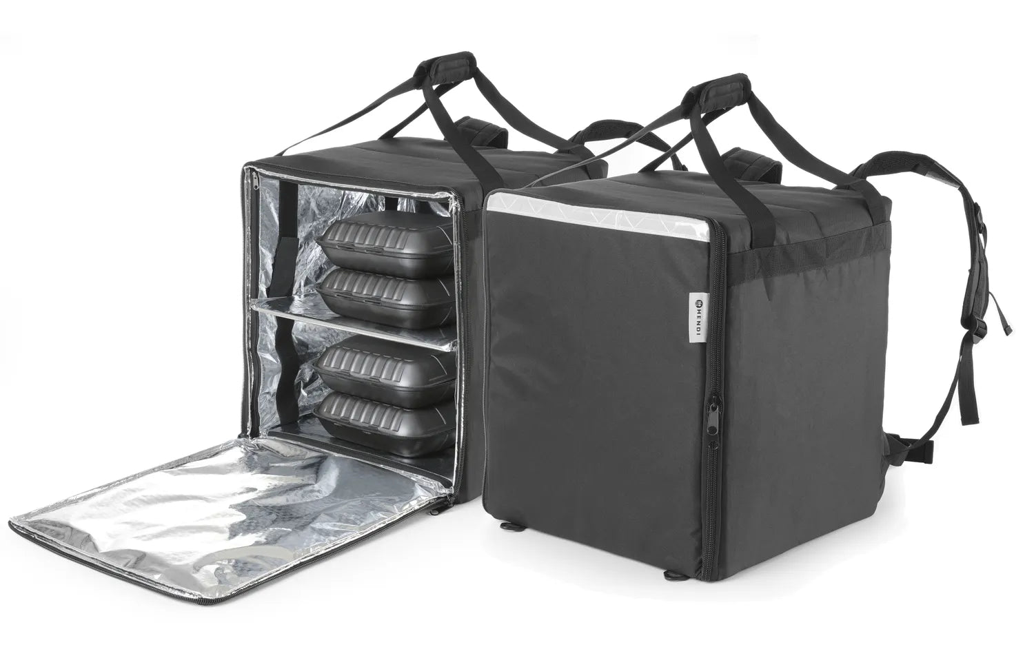 Pizza-leveringsryggsekk – Isolert for takeaway og levering med plass til opptil 10 pizzaer