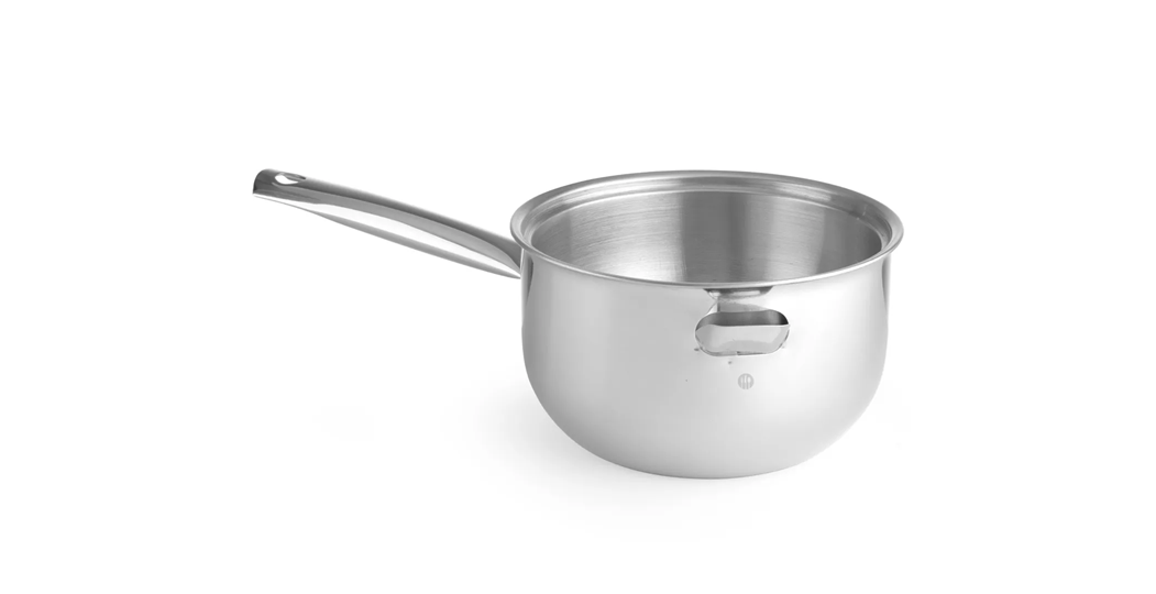 Dobbelvegget smelte- og vannbadskjele på 1 liter som er perfekt til å smelte sjokolade