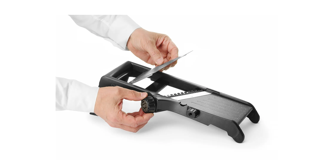 Japansk mandolin modell Samurai med non-stick belegg