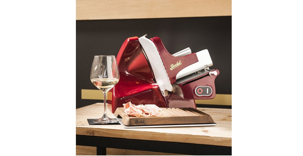 Berkel elektrisk oppskjærsmaskin Home Line 200 Pluss rød