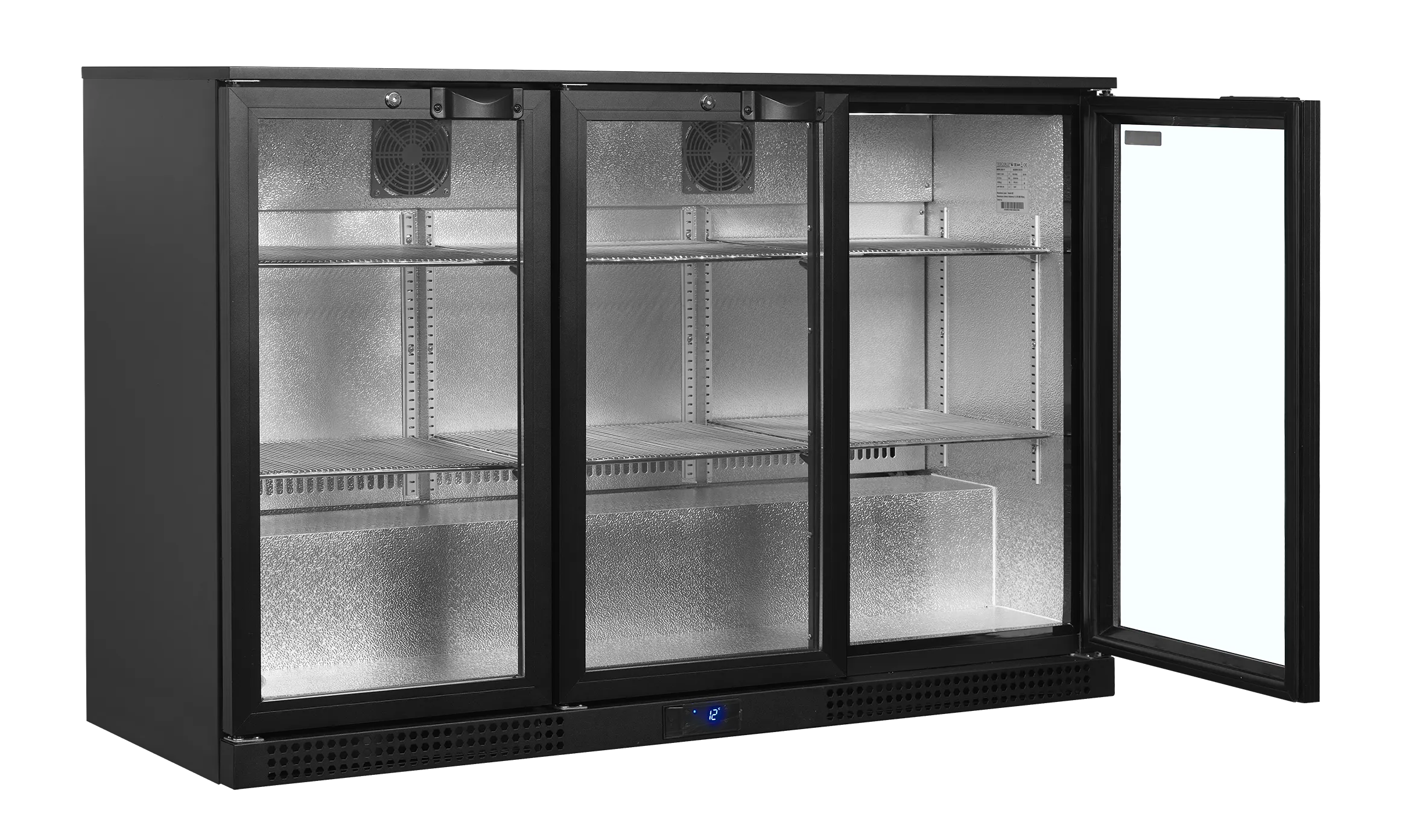 Backbar kjøleskap Tefcold BA31H – Profesjonell barkjøler med ventilert kjøling og energiklasse B