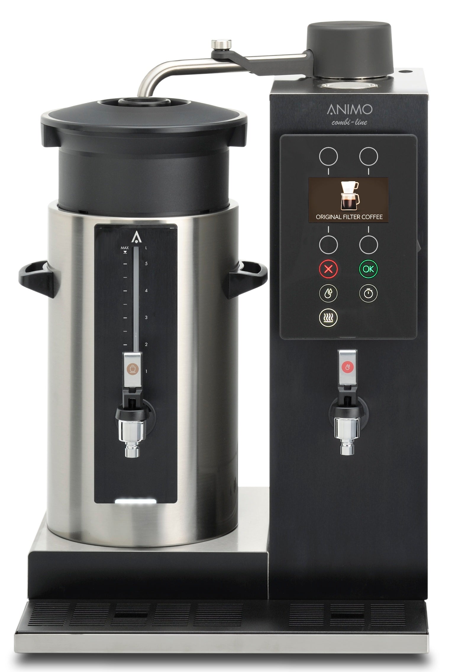 Animo urnetrakter ComBi-line CB 1×5W L med container på venstre side – 1 x 5 liter med integrert vannvarmer