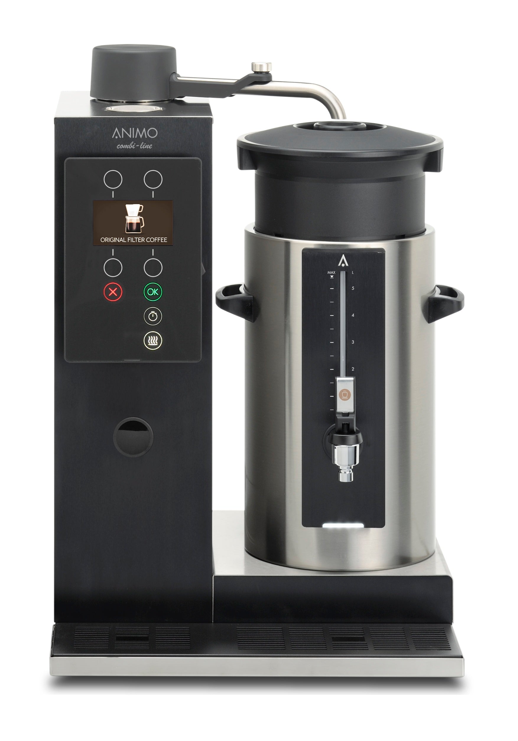 Animo urnetrakter ComBi-line CB 1×5 R med container på høyre side – 1 x 5 liter