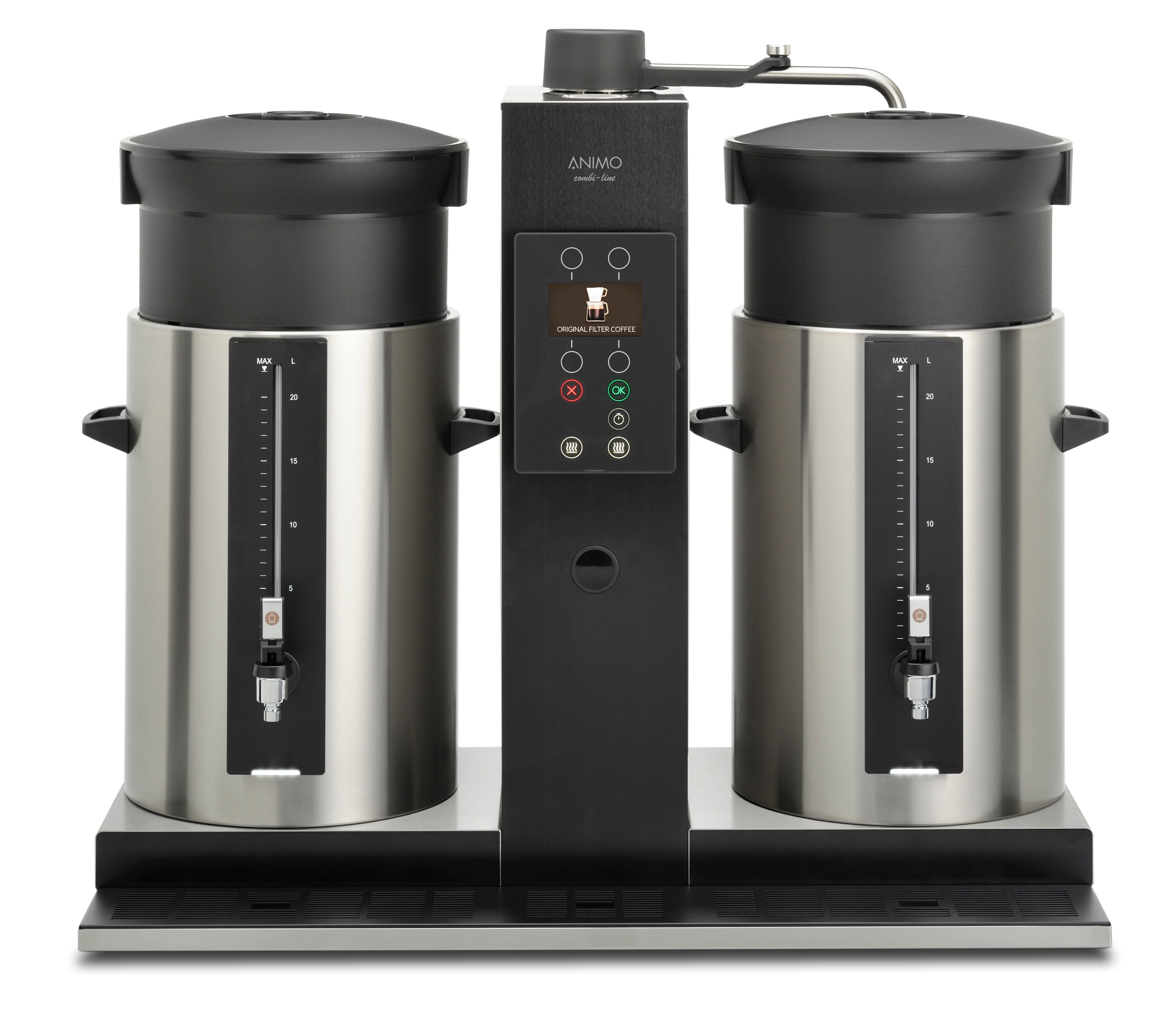 Animo dobbel urnetrakter ComBi-line CB 2×20 – på 2 x 20 liter containere