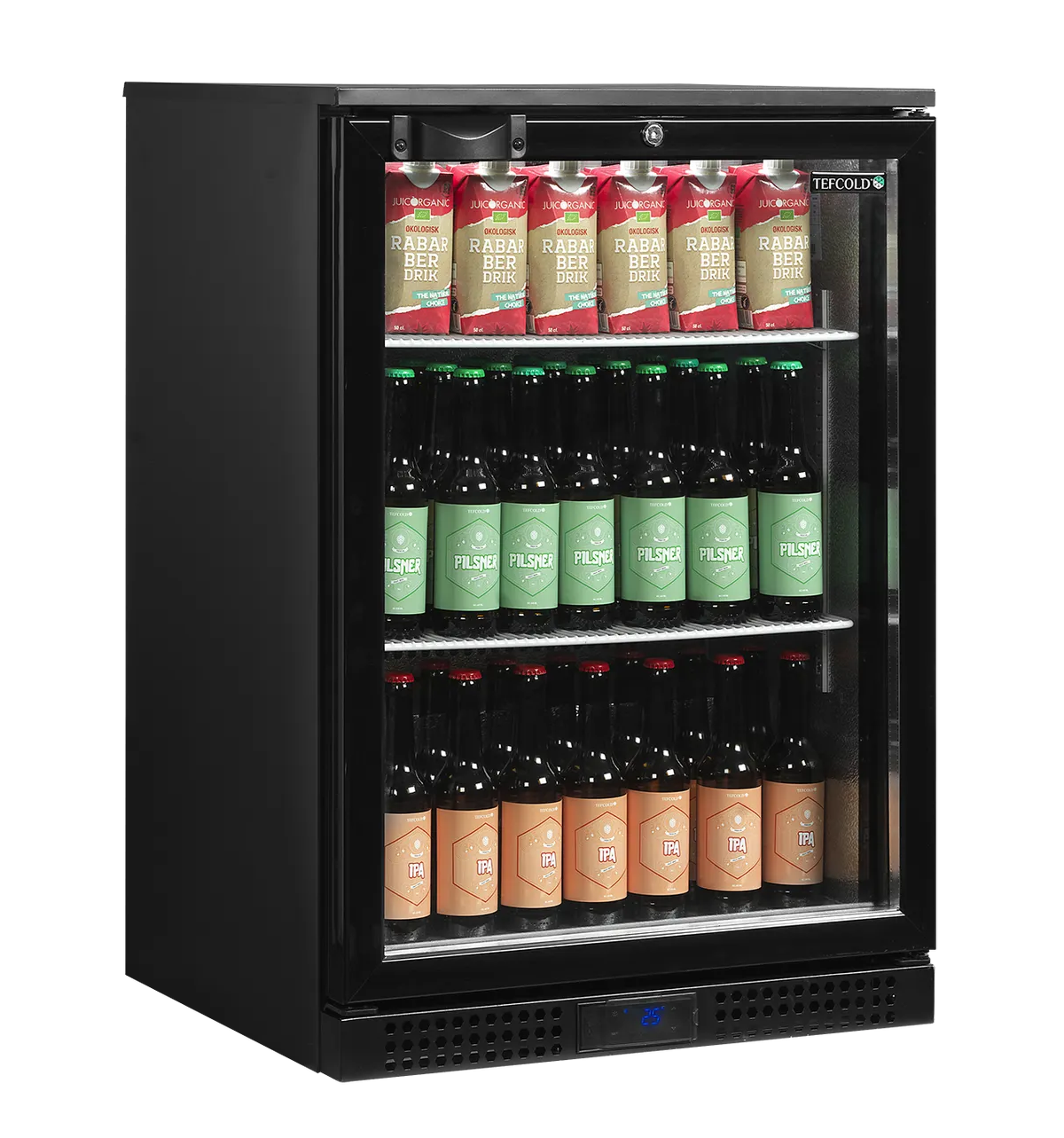 Tefcold Backbar Kjøleskap DB126H med LED lys