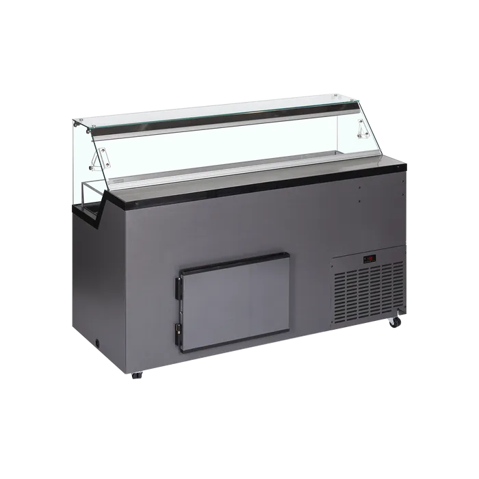 Tefcold iskremdisk Mirabella 9 med kapasitet 9 stk Napoli panner