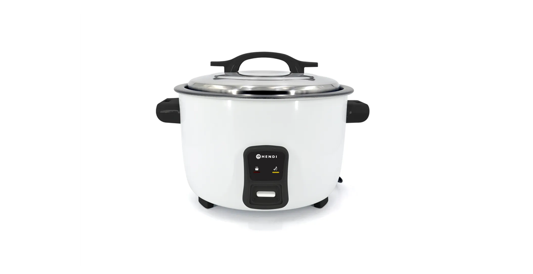 Riskoker med varmholding 4,2 Liter 230 Volt 1550 Watt med kapasitet inntil 46 porsjoner ris