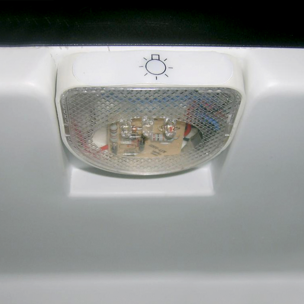 Minibar TM44 sort med lås og LED lys innvendig