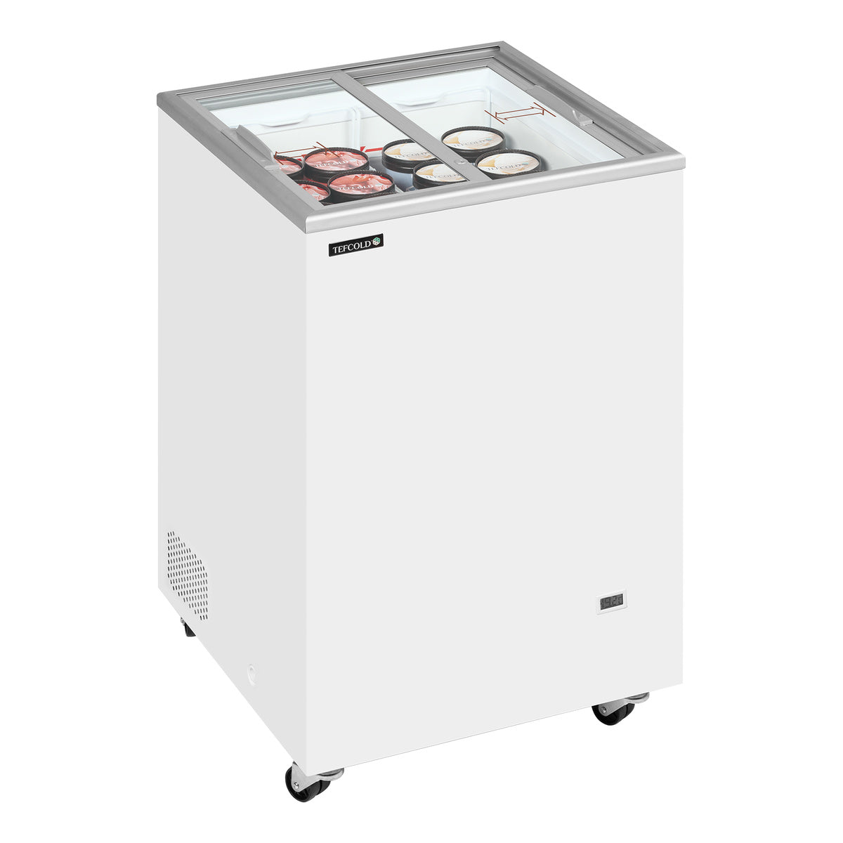 Tefcold IC102SC – produktbilde med innhold