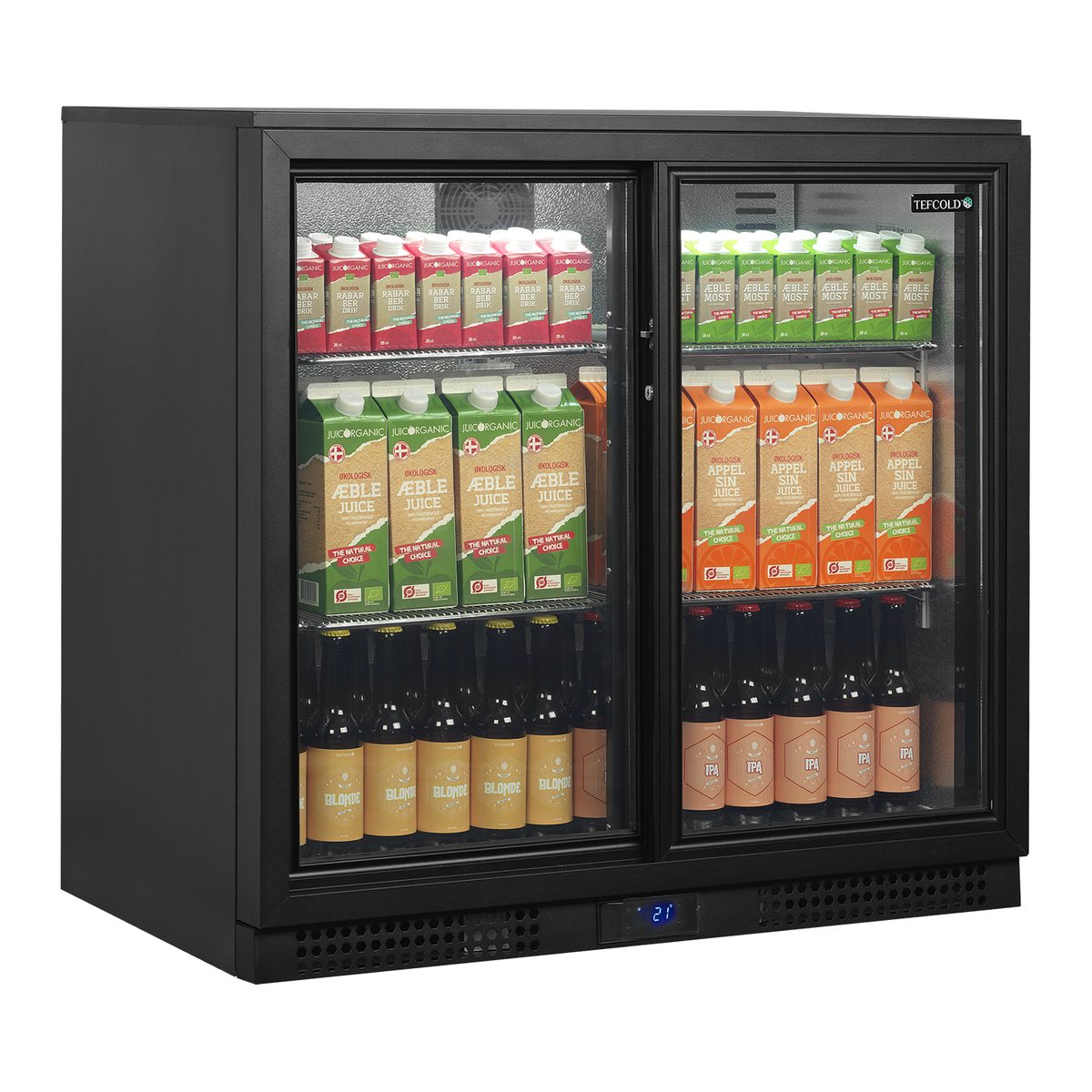 Tefcold BA26S – produktbilde med innhold
