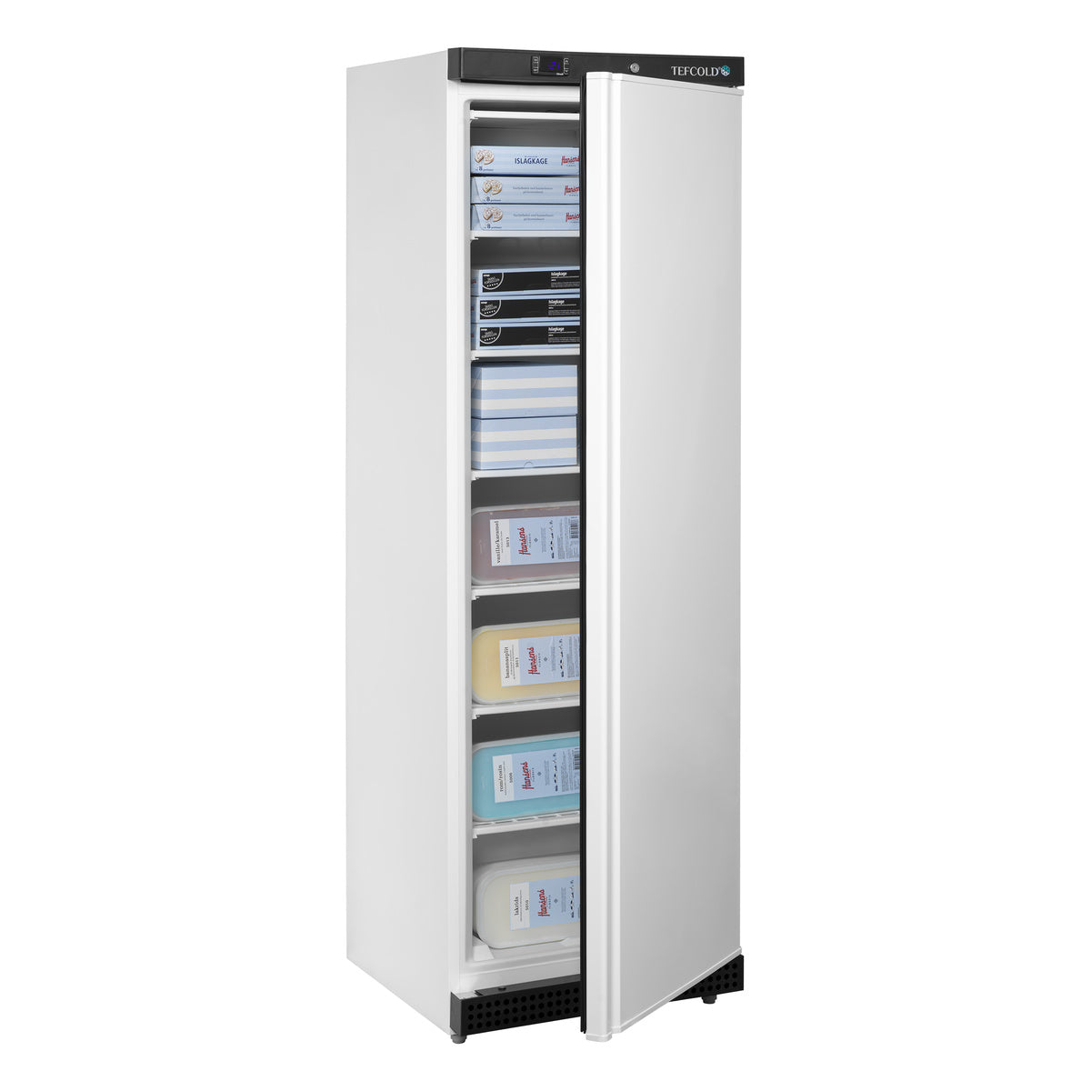 Tefcold UF400 – produktbilde med innhold