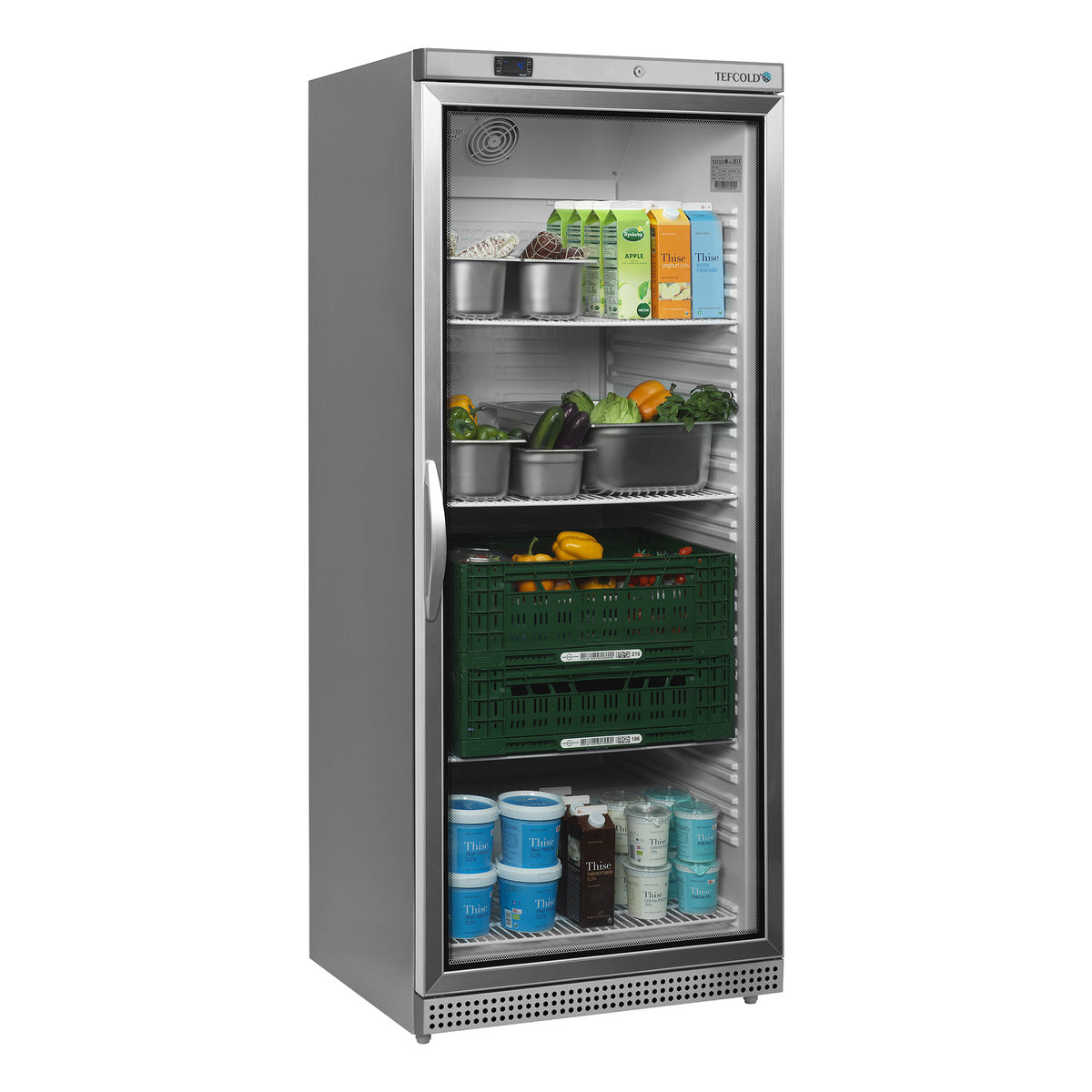 Tefcold UR600SG – produktbilde med innhold