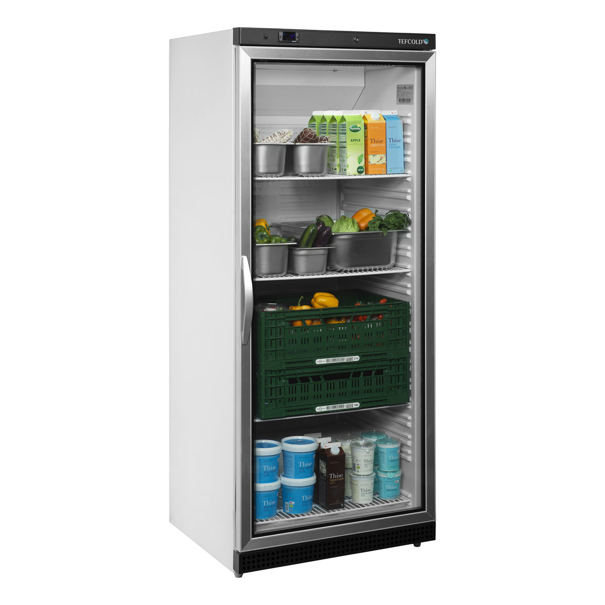 Tefcold UR600G – produktbilde med innhold