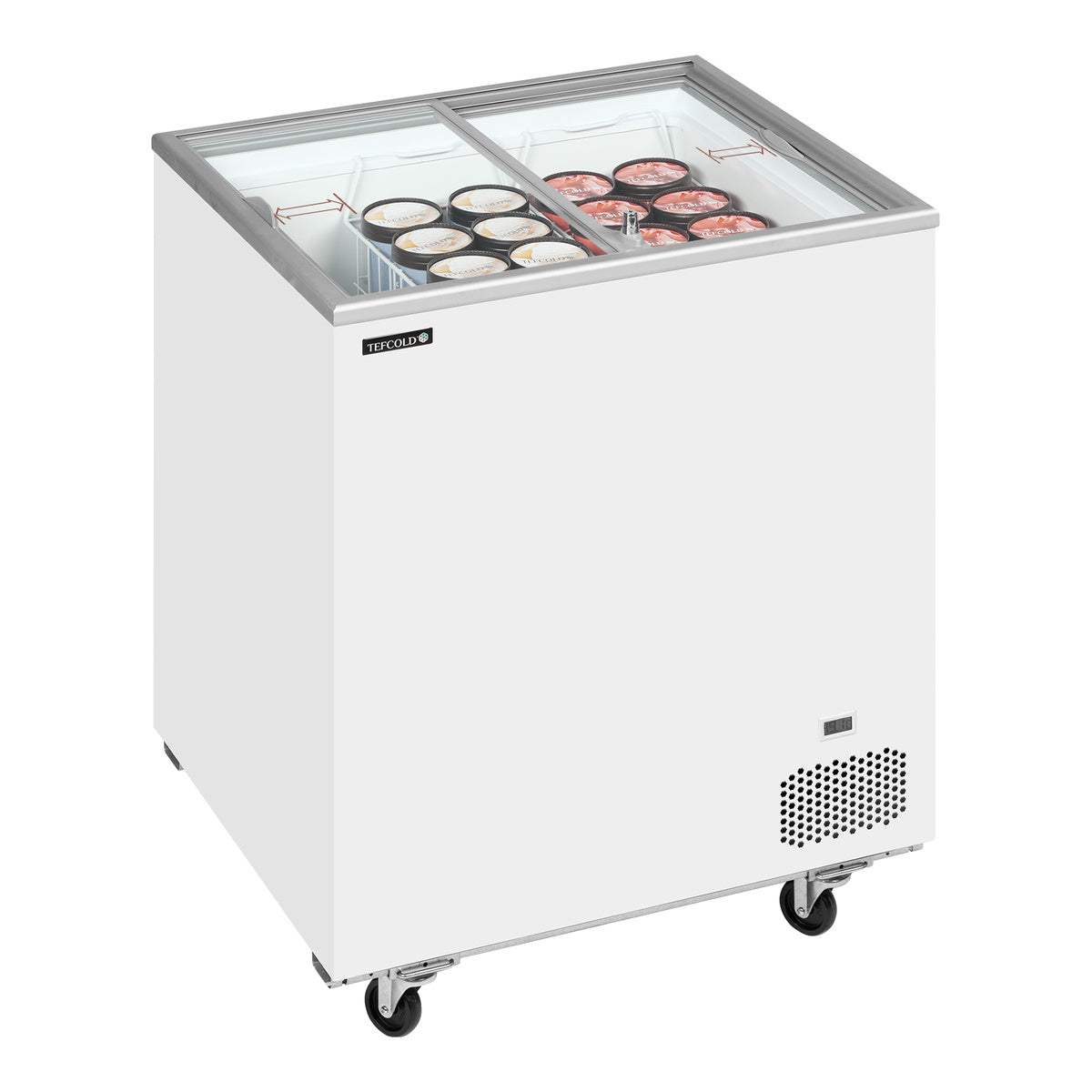 Tefcold IC202SC – produktbilde med innhold