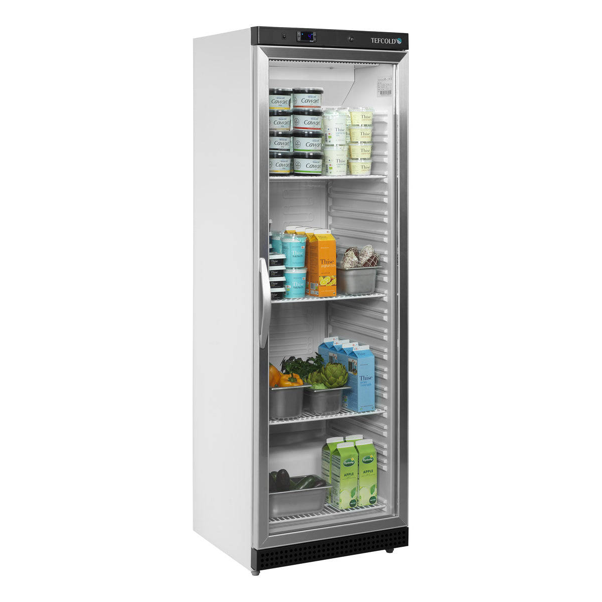 Tefcold UR400G – produktbilde med innhold