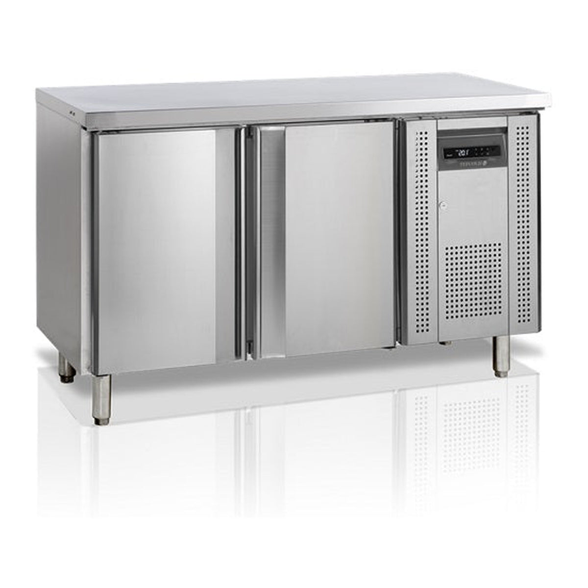 Kjølebenk Tefcold SK6210 – for snacks, ventilert kjøling, rustfritt stål