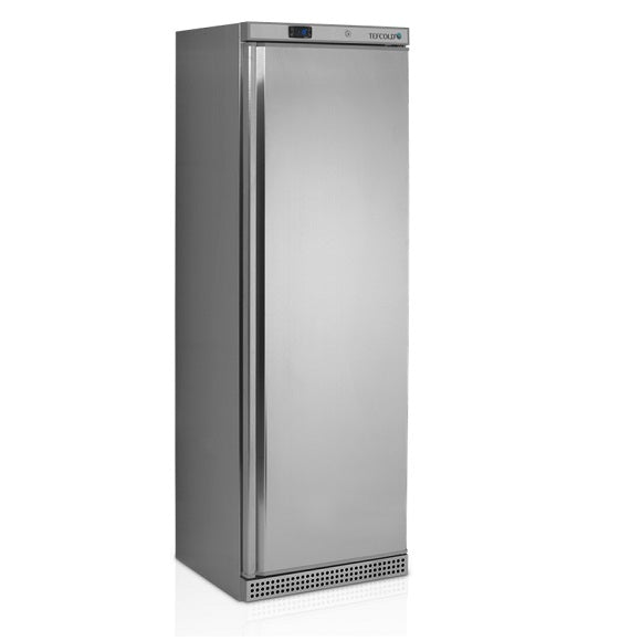 Tefcold Fryseskap UF400S rustfri utside, låsbart og digitalt display