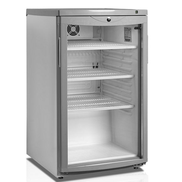 Flaskekjøler / displaykjøler med glassdør Tefcold BC145 med vifte