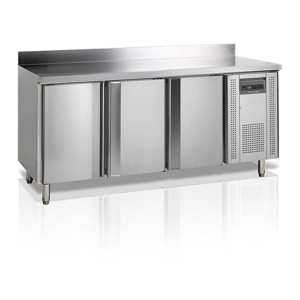 Kjølebenk Tefcold SK6310/+SP – for snacks, ventilert kjøling, rustfritt stål
