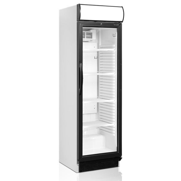 Tefcold Flaskekjøler / Displaykjøler CEV425CP 2 LED perfekt for kiosker, kantiner, restauranter og idrettslag
