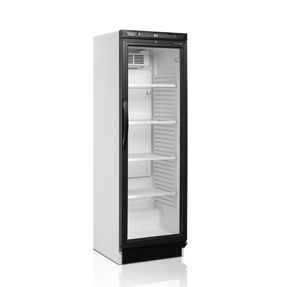 Tefcold Flaskekjøler / Displaykjøler CEV425 1 LED perfekt for kiosker, kantiner, restauranter og idrettslag