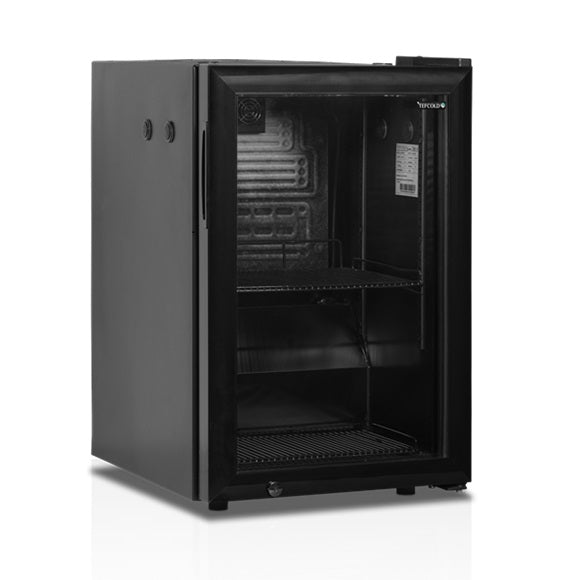 Tefcold Kjøleskap BC60 MC perfekt for melkekjøler til kaffemaskiner (ferdig hull i toppen for slanger)