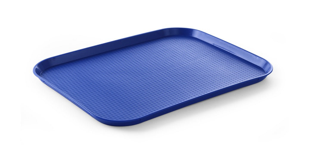 Fastfood-brett av polypropylen 450 x 350 mm – robust serveringsbrett for servering og transport