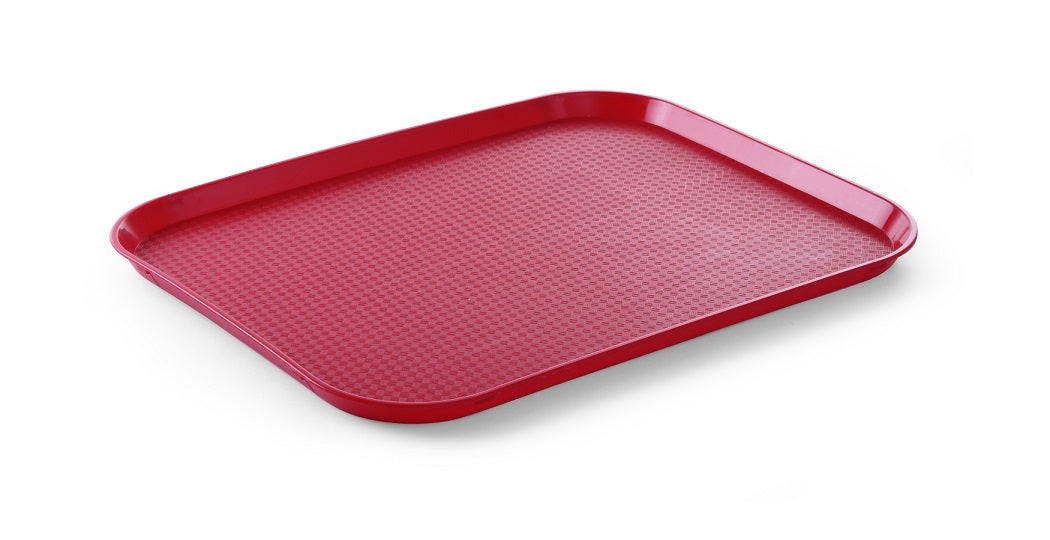 Fastfood-brett av polypropylen 450 x 350 mm – robust serveringsbrett for servering og transport