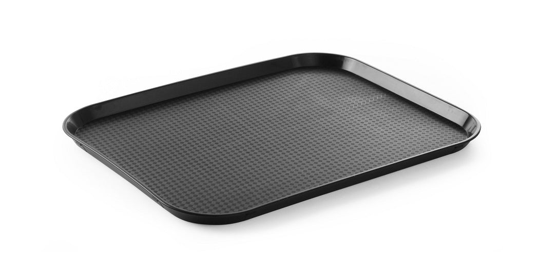 Fastfood-brett av polypropylen 450 x 350 mm – robust serveringsbrett for servering og transport