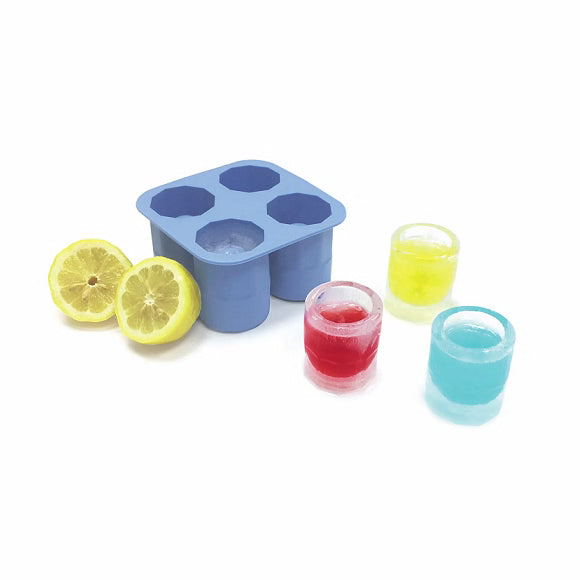 Isbitform shotglass i silikon, 122x122x(h)60mm