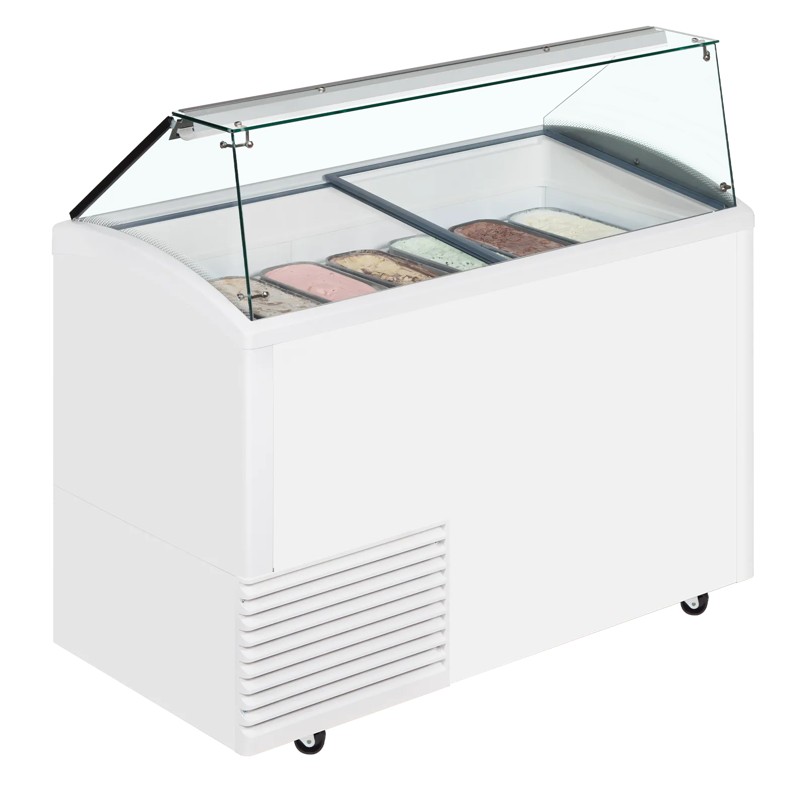 Iskremdisk Tefcold UDRS10 – Profesjonell iskremdisk for 10 Napoli-panner