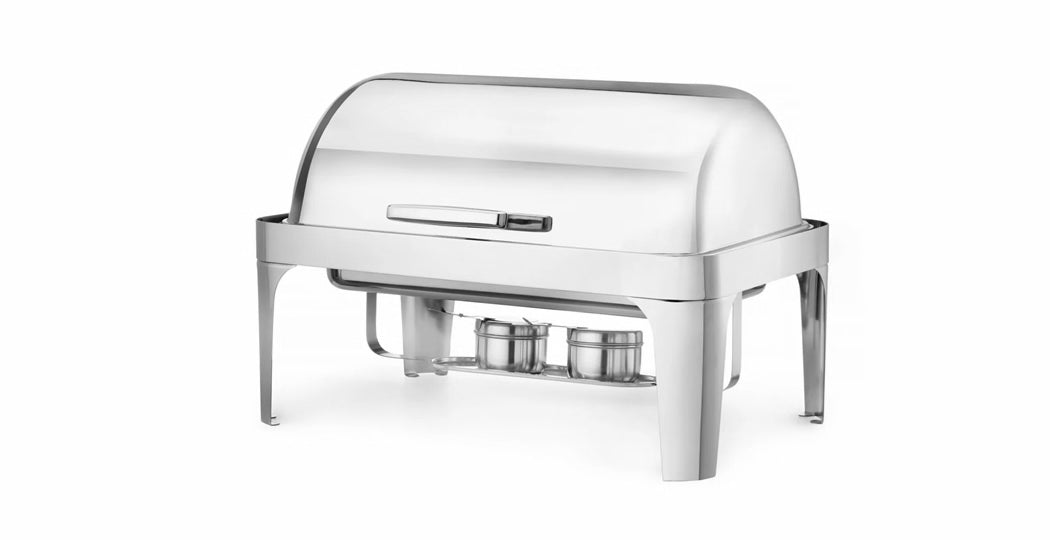 Rolltop-Chafing dish Gastronorm 1/1 - 9Liter, 660x490x(h)460mm