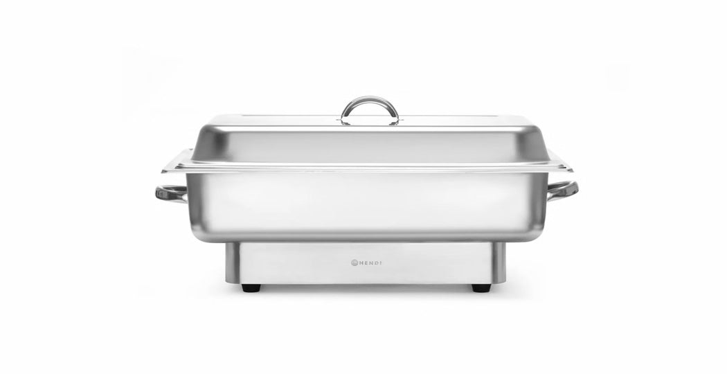 Chafing dish electric Pollina 9liter,  W850, 610x450x(h)278mm