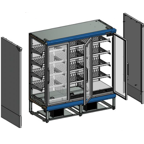 Tefcold butikkfryser EXTRA1250FD